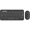 Image de Logitech 920-012203 Logitech Wireless Keyboard+Mouse Pebble 2 Combo graphite