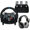 Image de Logitech volant pedalier logitech volant g29 casque astro - Neuf
