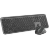 Image de Logitech 920-012483 Logitech Wireless Keyboard+Mouse MK950 Signature Slim black