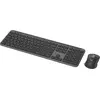 Image de LOGITECH Logitech 920-012490 keyboard Mouse included Office RF Wireless + Bluetooth QWERTY US International Graphite