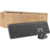 Image de Logitech Signature Slim Combo MK950, sans fil, sans fil RF + Bluetooth, bouton de défilement, QWERTY, graphite, souris incluse