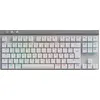 Image de Logitech G G515 - Clavier - LIGHTSPEED - TKL - rétroéclairage - sans fil - 2,4 GHz, Bluetooth, USB - AZERTY - allemand - Commutateur de touches : GL Tactile - blanc (920-012543)