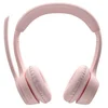 Image de LOGITECH Logitech 981-001412 casque/écouteur sans fil Head-band Office/Call center Bluetooth Rose