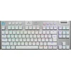 Image de Logitech G G915 X - Clavier - LIGHTSPEED - TKL - rétroéclairage - sans fil - Bluetooth 5,0, 2,4 GHz, USB - QWERTY - US International - Commutateur de touche : GL Tactile - noir (920-012737)