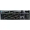 Image de Logitech G G915 X LIGHTSPEED, Avec fil & sans fil, RF Wireless + Bluetooth, Commutateur mécanique, QWERTZ, LED, Noir
