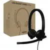 Image de Logitech H570e Casque Avec fil Arceau Bureau/Centre d'appels USB Type-A Noir