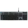Image de Logitech G G915 X, filaire, USB, commutateur mécanique, QWERTZ, LED RGB, noir