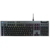 Image de Logitech G G915 X Clavier gaming filaire ultra-plat | Clavier US International QWERTY, Tactile - Noir en occasion ou reconditionné