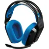 Image de Logitech G G535 Casque Sans fil Arceau Jouer Noir, Bleu