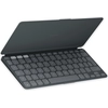 Image de Logitech Keys-To-Go 2 - Mini - Sans fil - Bluetooth - Interrupteur à ciseaux - Graphite Graphite