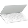 Image de Logitech 920-013011 - Mini - Sans fil - Bluetooth - Interrupteur à ciseaux - Gris - Blanc