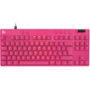 Image de Logitech PRO X TKL RAPID Keyboard Magenta FR - clavier - AZERTY