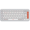 Image de Logitech POP ICON KEYS, Mini, sans fil, Bluetooth, bouton de défilement, QWERTY, blanc