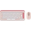 Image de Logitech POP Icon Combo Combo MOUSE ET KB ROSE-ITA-MEDITER-412 - Maus - 400 dpi