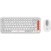 Image de Logitech 920-013110 clavier Souris incluse Universel Bluetooth AZERTY Français Blanc - Neuf
