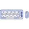 Image de Logitech 920-013114 - Sans fil - Bluetooth - Interrupteur à ciseaux - QWERTY - Violet - Blanc - Souris incluse