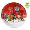 Image de Assiettes En Carton Pat' Patrouille 23 Cm, 8 Pièces.