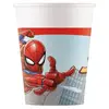 Image de Bigiemme Bicchiere Carta Spiderman Crime Fighter 200 Ml Multicolor Cf 8 Pz