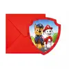 Image de Lot de 6 carte invitation avec enveloppe - Pat'patrouille Rescue Heroes