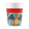 Image de Gobelets En Papier Pokémon 200 Ml, Lot De 8