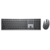 Image de DELL KM7321W clavier Souris incluse RF sans fil + Bluetooth QWERTY US International Gris, Titane