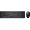 Image de DELL Pro KM5221W - Ensemble clavier et souris - sans fil - 2.4 GHz - français canadien - noir