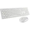 Image de Dell Pro KM5221W - Tastatur-und-Maus-Set - kabellos - 2.4 GHz - QWERTZ - Deutsch - weiß