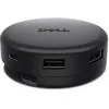 Image de DELL DA326, filaire, USB 3.2 Gen 1 (3.1 Gen 1) Type-C, 100 W, 2 500 Mbit/s, noir, 1,25 Gbit/s