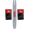 Image de Guide-chaîne Oregon Kombo + 2x chaîne de tronçonneuse 40 cm 3/8"1,3 mm 55 TG ( 561603 )