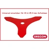 Image de OREGON Lame de débroussailleuse Lame pour broussailles - 300 x 3 mm ONE for ALL - 20 & 25,4 mm