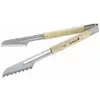 Image de Pince De Luxe Pour Barbecue - Inox Et Bois