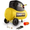 Image de Upower POWERPLUS POWX1730 - Compresor 1100w 24l+6uds sin aceite en occasion ou reconditionné