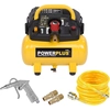 Image de POWERPLUS POWX1721 - Compresseur sans huile 1100W 6L 8bar