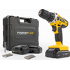 Image de POWERPLUS POWX00501 - Visseuse / perceuse sans fil 20V LI-ION 3BAT