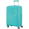 Image de American Tourister Sounbox Spinner Expandable Valise Casque à coque dure Bleu 71,5 L Polypropylène (PP) - Neuf