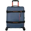 Image de American Tourister trolley Urban Track Spinner TSA Coated Navy / Orange bleu gris 55cm