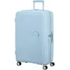 Image de American Tourister trolley Soundbox Spinner 77 / 28 TSA EXP Trolley Pastel Blue bleu clair