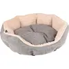 Image de Flamingo Lit pour chien Zupo octogonal gris, dimensions : 60 x 50 x 17 cm