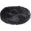 Image de Lit pour chien Flamingo, rond, couleur crème et noir, dimensions : 50 cm