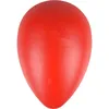 Image de Flamingo - Oeuf Rouge En Plastique M Ø 13 Cm X 18.5 Cm De Hauteur Jouet Pour Chien