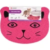 Image de Tapis flamant devant la toilette pour chat PANCHO fuchsia 30x40cm