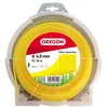 Image de Fil Carré Pour Débroussaillage Nylon Oregon L. 32 M - Ø 4 Mm