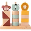 Image de Trixie Wooden Animals Stacking Blocks, 15dlg.