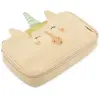 Image de Trixie, étui rectangulaire à plumes, motif licorne, fabriqué en coton durable