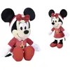 Image de Simba Toys   Minnie en costume de Noël   Peluche, 25 cm