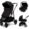 Image de Baninni Poussette 3 en 1 avec siège-auto Nelia Noir