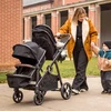 Image de Baninni Luiz XL Duo noir - Solution innovante avec des sièges convertibles extra spacieux de la naissance à 22 kg
