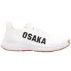Image de OSAKA Furo : chaussures de hockey pour hall, unisexes, couleur blanc cassé/noir, taille 39