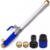 Image de Herzberg HG-03824: Bâton De Lavage Haute Pression À Double Buse - Bleu