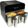 Image de Comfy Nest CN-AFD45NS : Friteuse à air numérique à double panier - 2400W - 9L